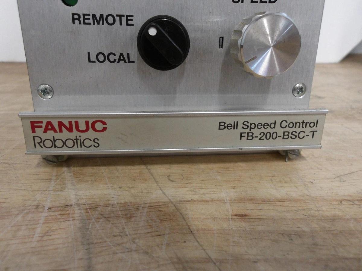 Used FANUC ROBOTICS FB-200-BSC-T BELL SPEED CONTROLLER, #415221G PARTS ONLY