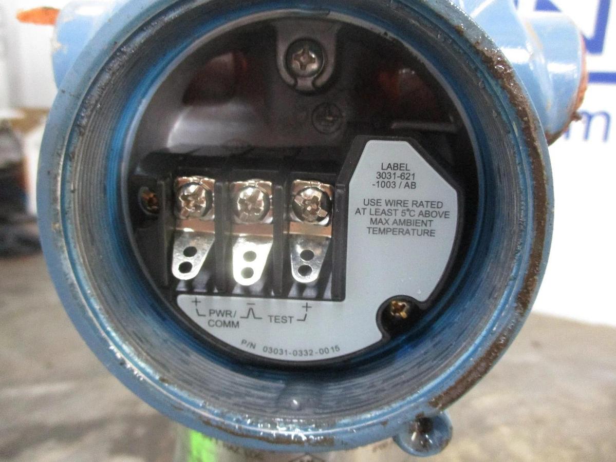 Used ROSEMOUNT 3051 PRESSURE TRANSMITTER 4-20 MA, #351224J USED
