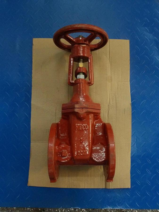Used NIBCO 3" C/I SEWER VALVE 607RW, #1125855G NEW