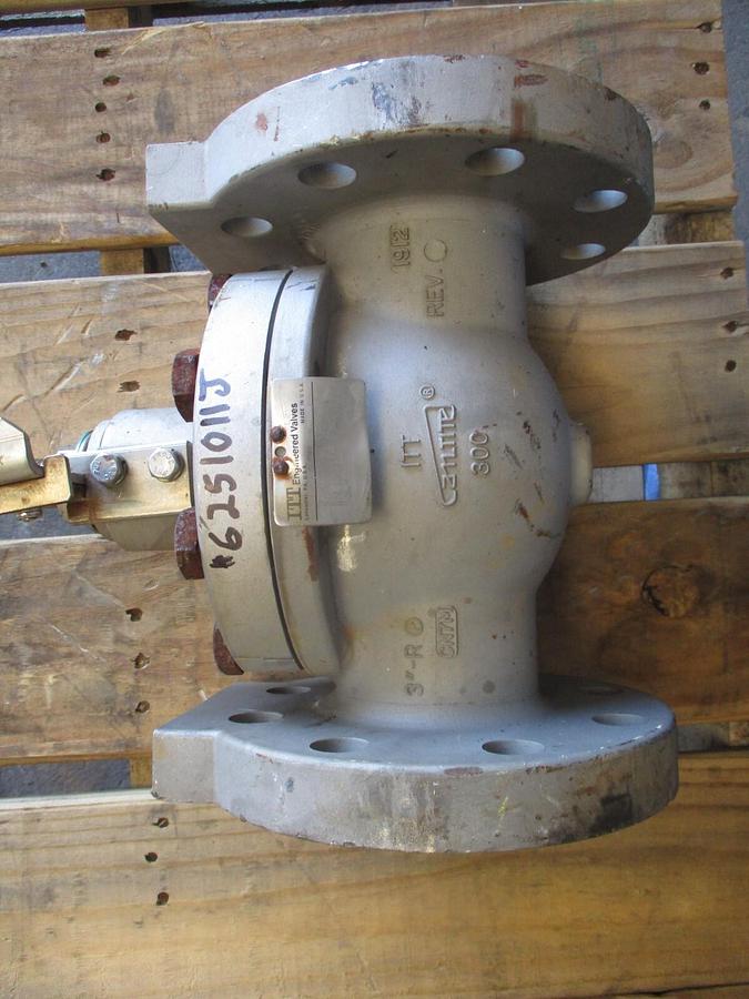 Used ITT CAMTITE 3" STAINLESS BALL VALVE, #6251011J NEW