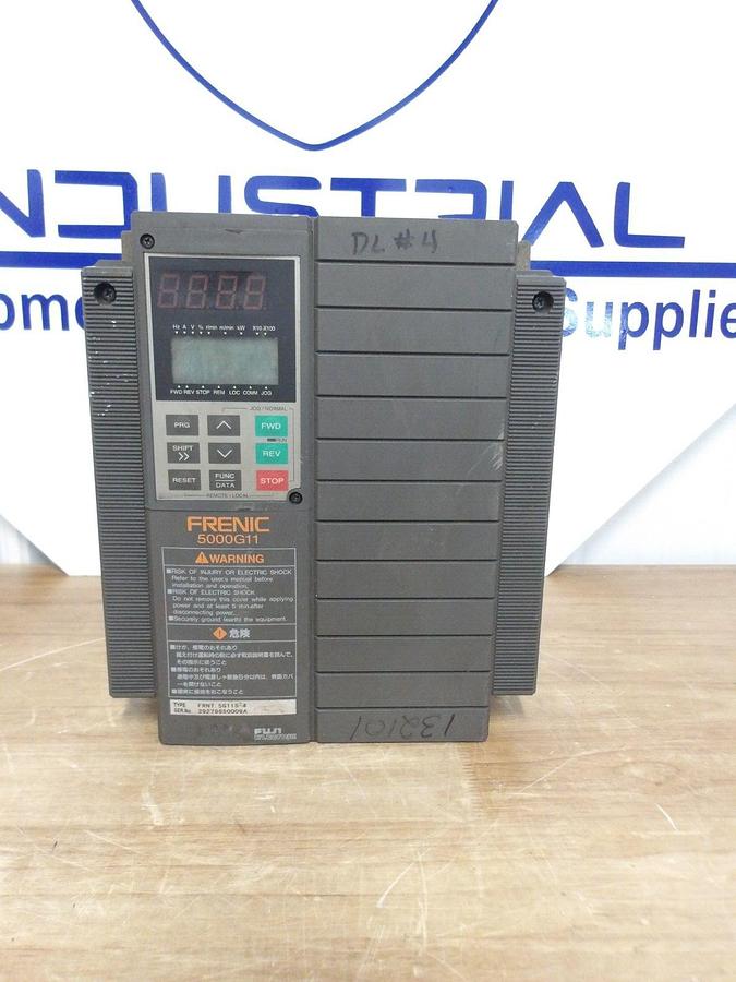 Used FUJU FRENIC 5000G11 MOTOR CONTROLLER FRN7.5G11S-4, #2101230G NEW