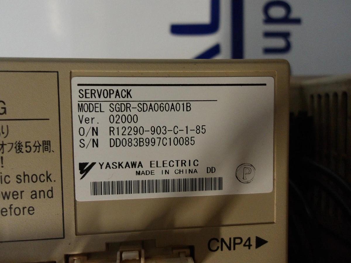 Used YASKAWA SGDR-EA1400N SERVO PACK, #1222945G USED