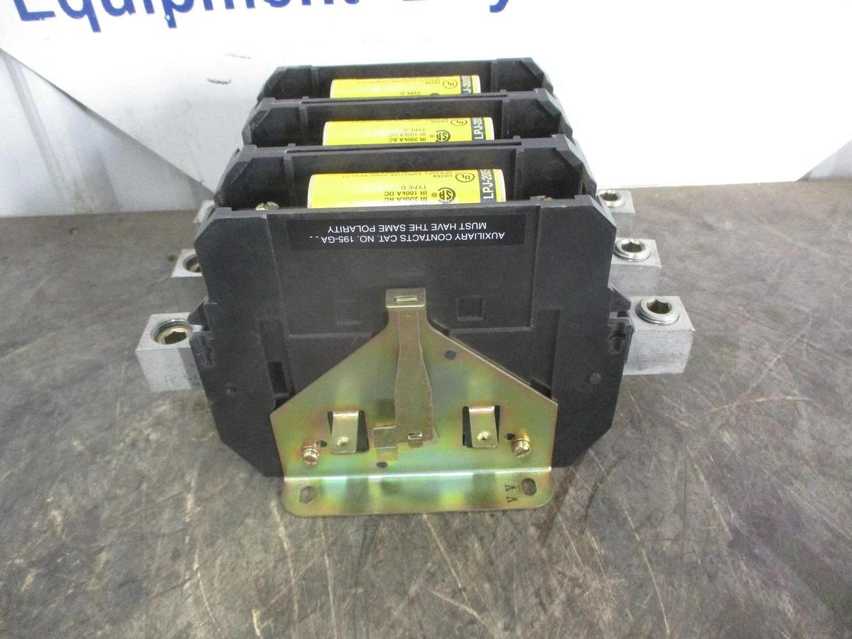 Used ALLEN BRADLEY 194R-NJ00P3 FUSED DISCONNET 200A, #331217J USED