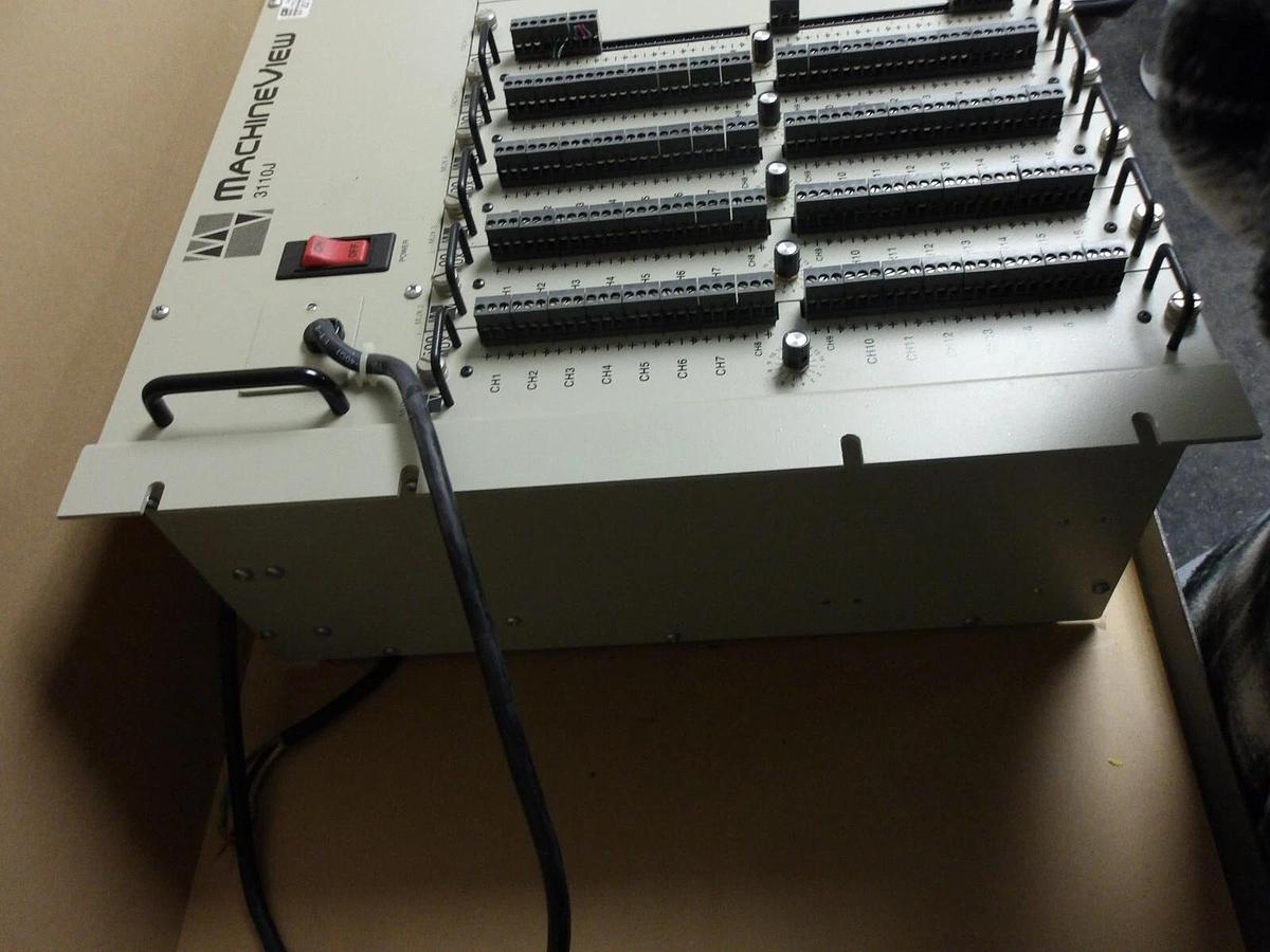 Used CSI MACHINE VIEW 3110J BACK+CARDS, #4251015G USED