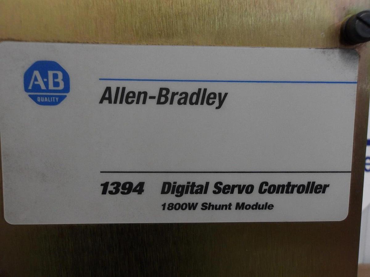 Used ALLEN BRADLEY 1394-SR36A DIGITAL SERVO CONTROLLER, 1800W SHUNT, #416136G USED