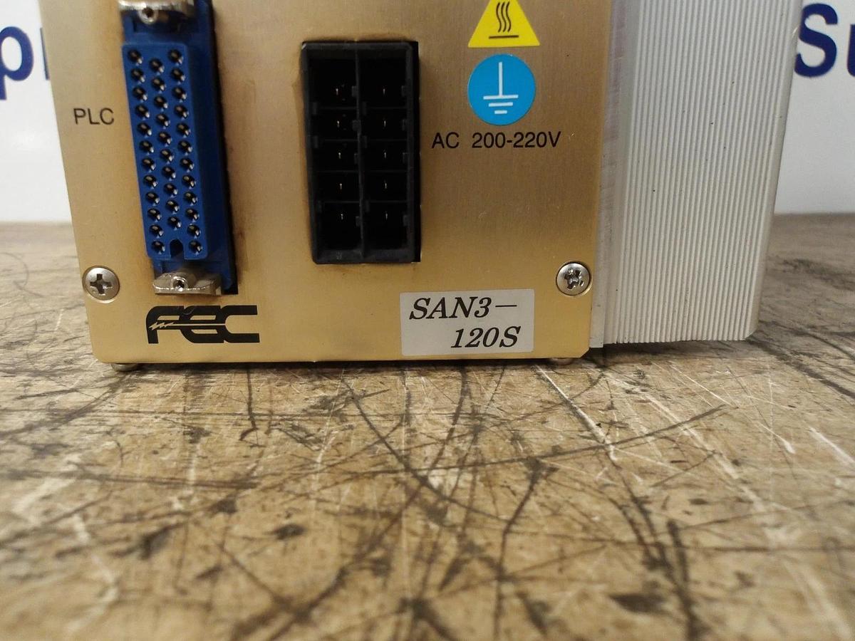Used FEC SAN3-120S SERVO DRIVE CONTROLLER, #171056G USED