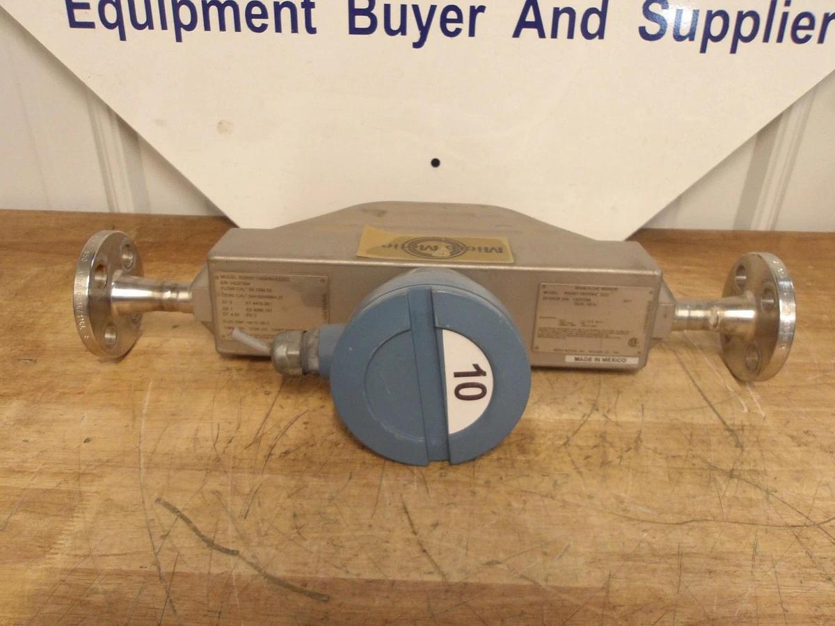 Used MICROMOTION R050S113NWBAEZZZZ MASS FLOW SENSOR, #8221054G USED