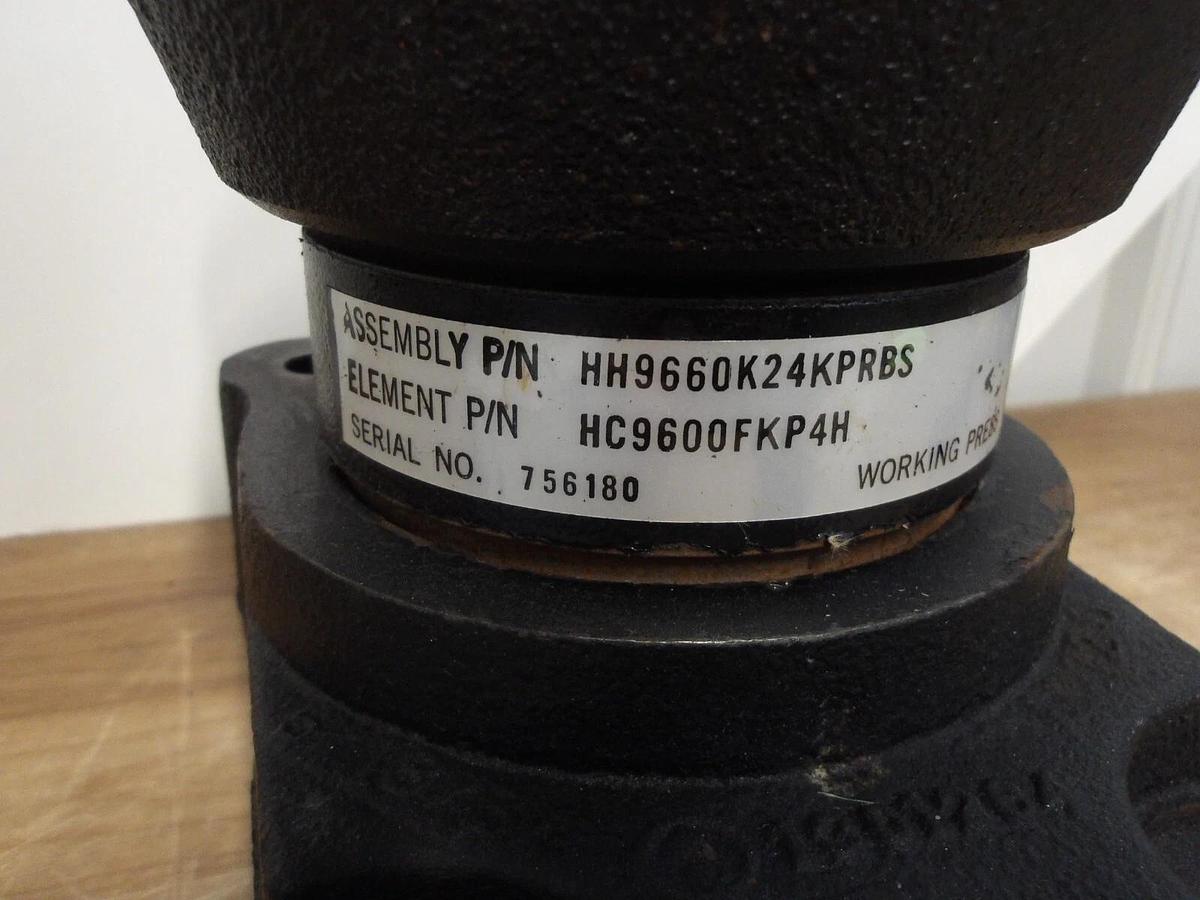 Used PALL HH9660K24KPRBS HYDRAULIC FILTER UNIT, #317958G NEW