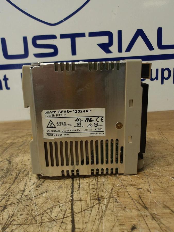 Used OMRON S8VS-12024AP POWER SUPPLY, #22104G USED