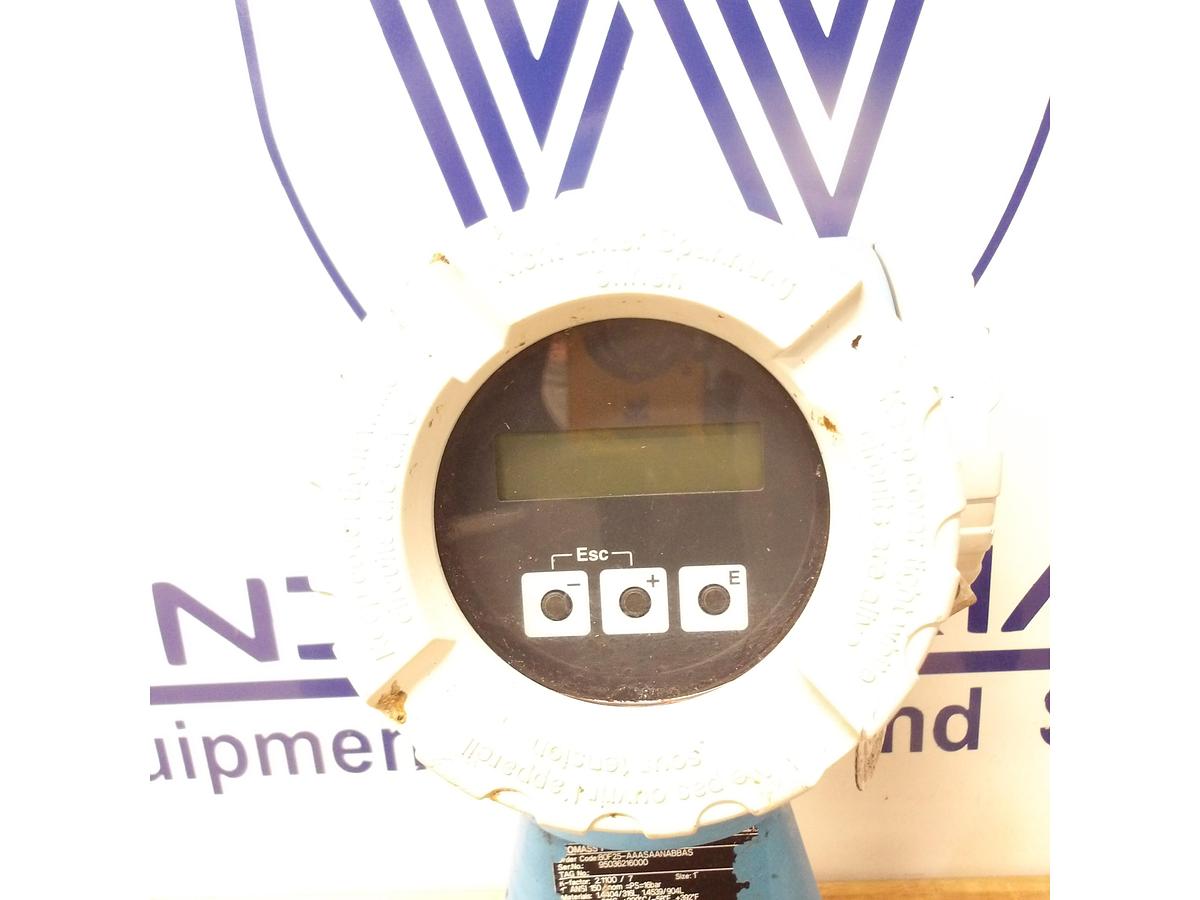 Used ENDRESS HAUSER 80F25-AAASAANABBAS FLOW TUBE 1"