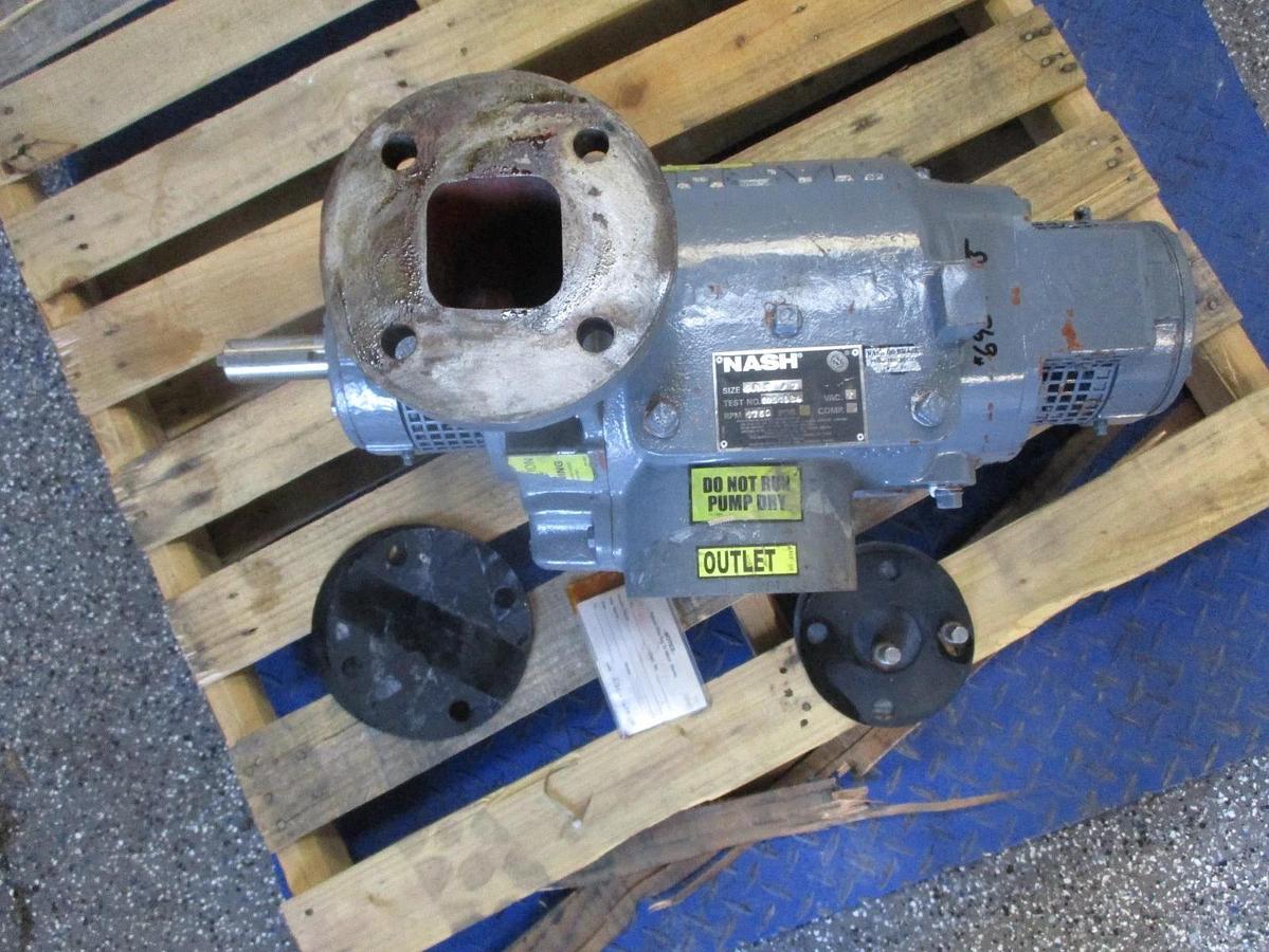 Used NASH SC2/7 VACUUM PUMP, #69345J NEW