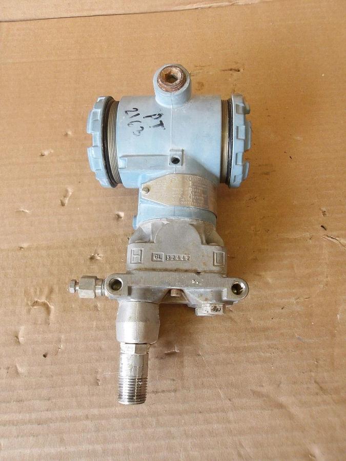 Used ROSEMOUNT 3051 PRESSURE TRANSMITTER, #78956G USED