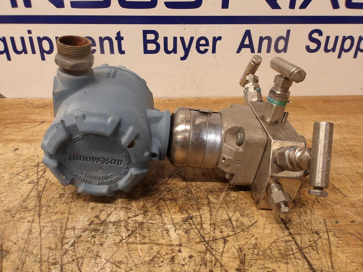 Used ROSEMOUNT 3051 PRESSURE TRANSMITTER