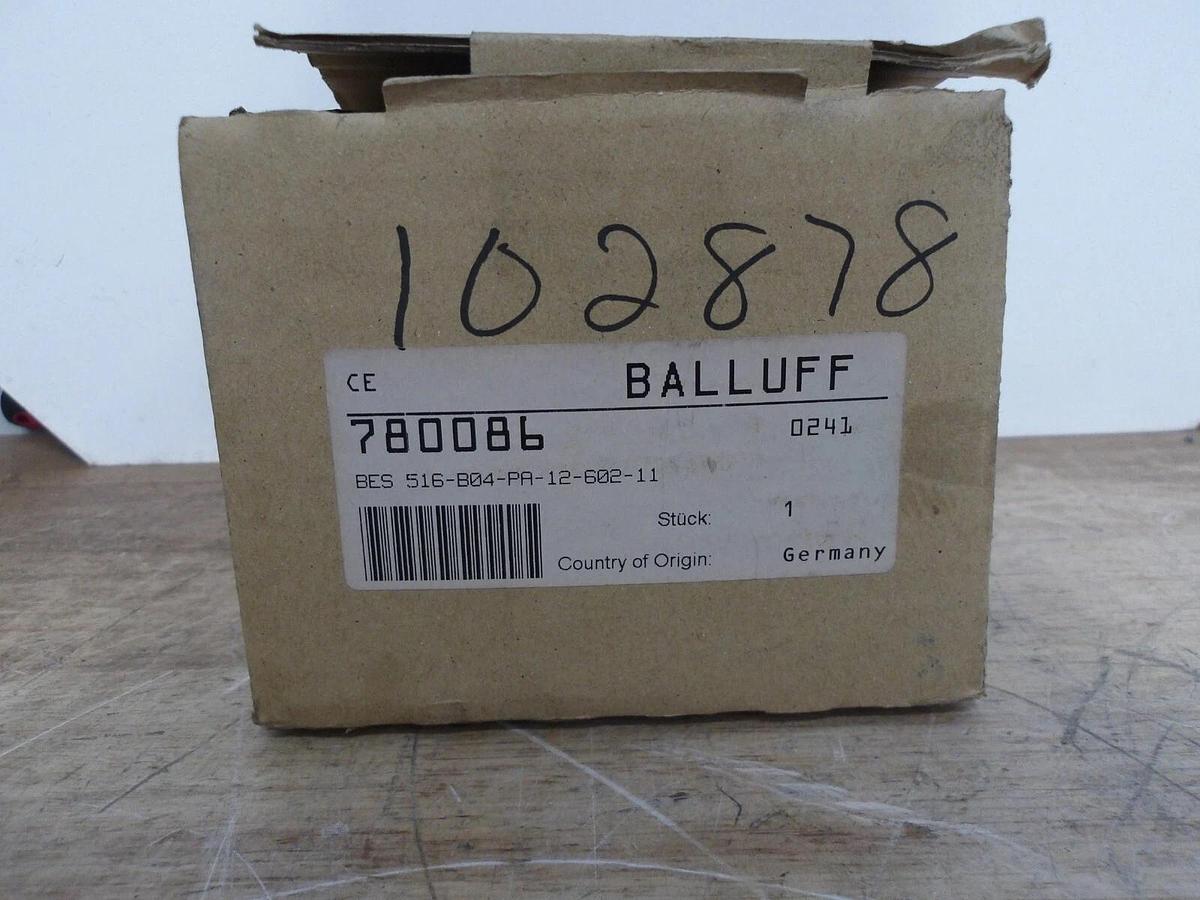 BALLUFF BES-516-B04-PA-12-602-11 POSITION LIMIT SWITCH, #5221118G NIB