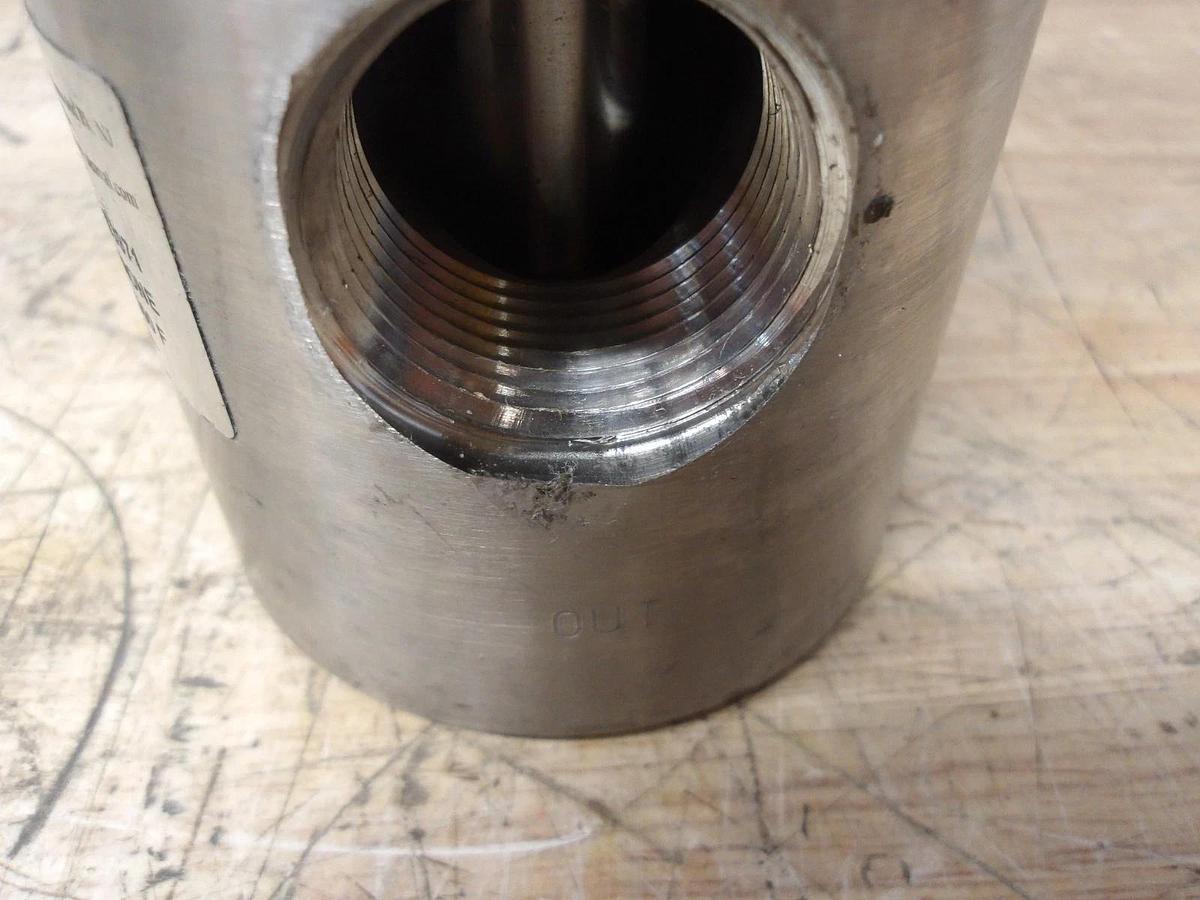 Used STRAVAZ 1" PRESSURE RELIEF VALVE BPS05-10T-N6408, #430826G NEW
