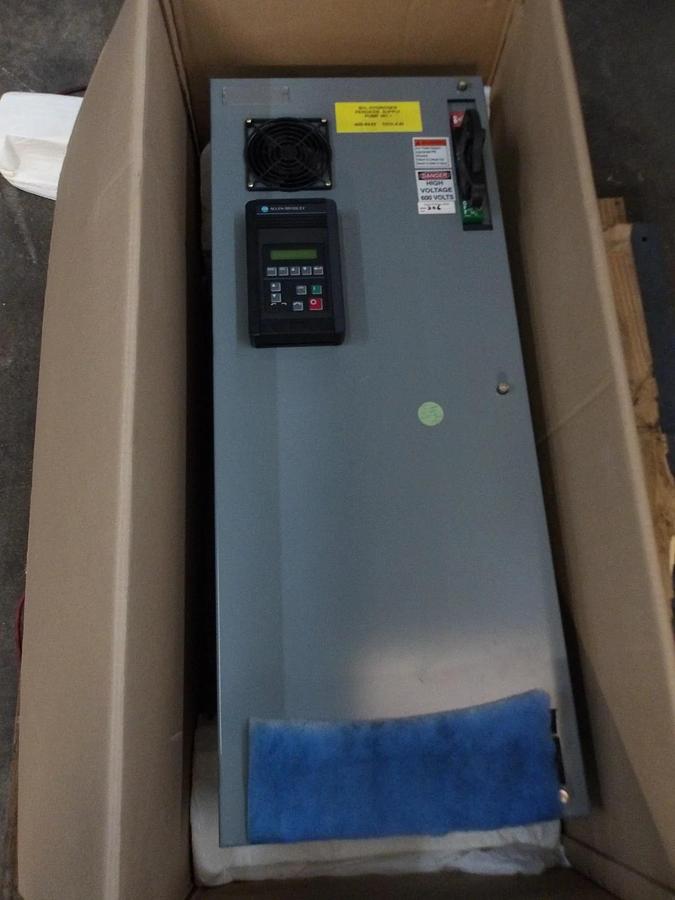 Used ALLEN BRADLEY 1336F CENTERLINE BUCKET W/ 3 HP DRIVE, #1029942G USED