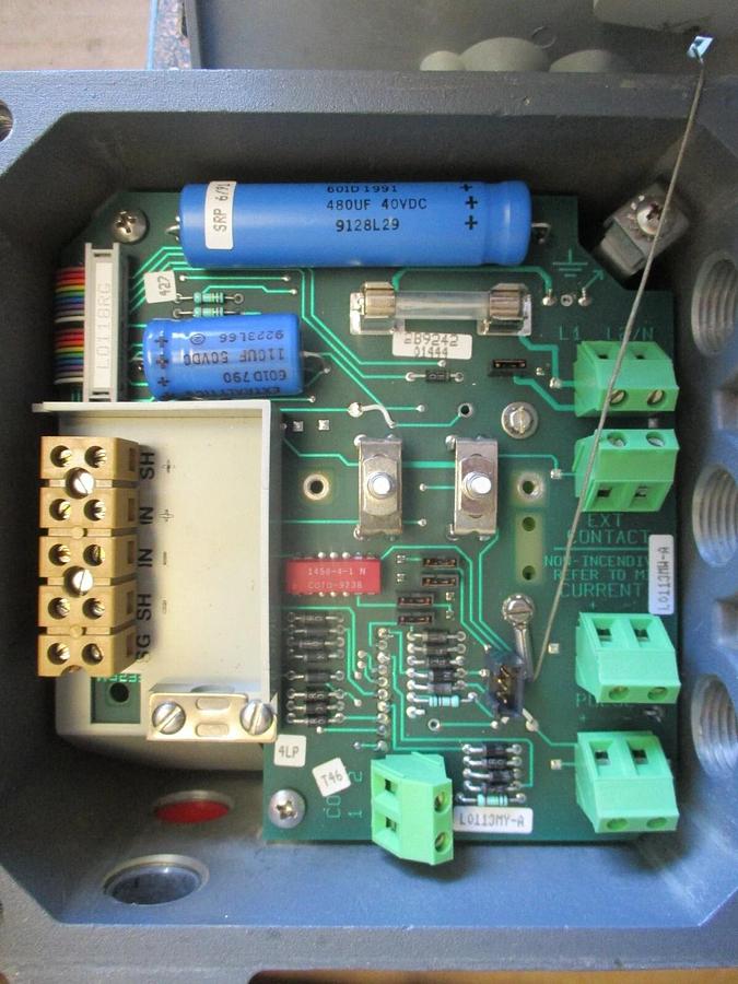Used FOXBORO IMT10 MAGNETIC FLOW TRANSMITTER, #71141J USED