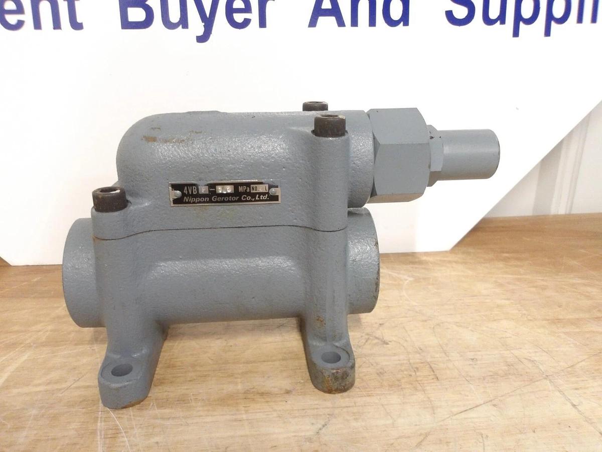 Used NIPPON GEROTOR 1-1/2" TROCHOID PUMP 4VBP-1.5, #4151110G NEW