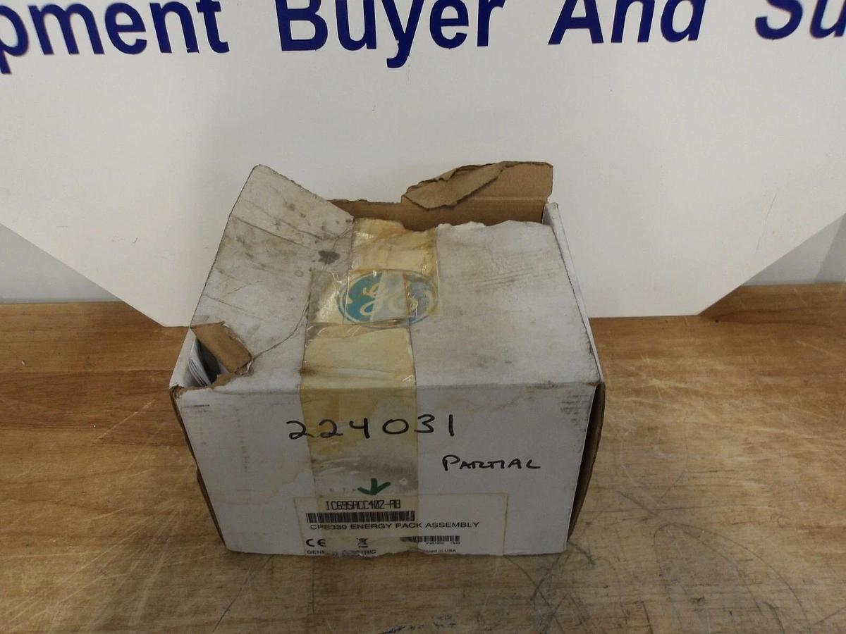 Used GE RX3I ENERGY PACK UNIT 1C695ACC402-AB (NO CABLE) #56824G NIB