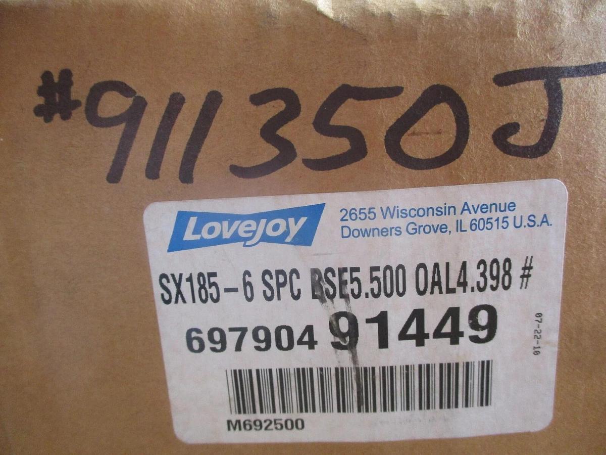LOVEJOY SX185-6 SPACER 69790491449, #911350J NIB