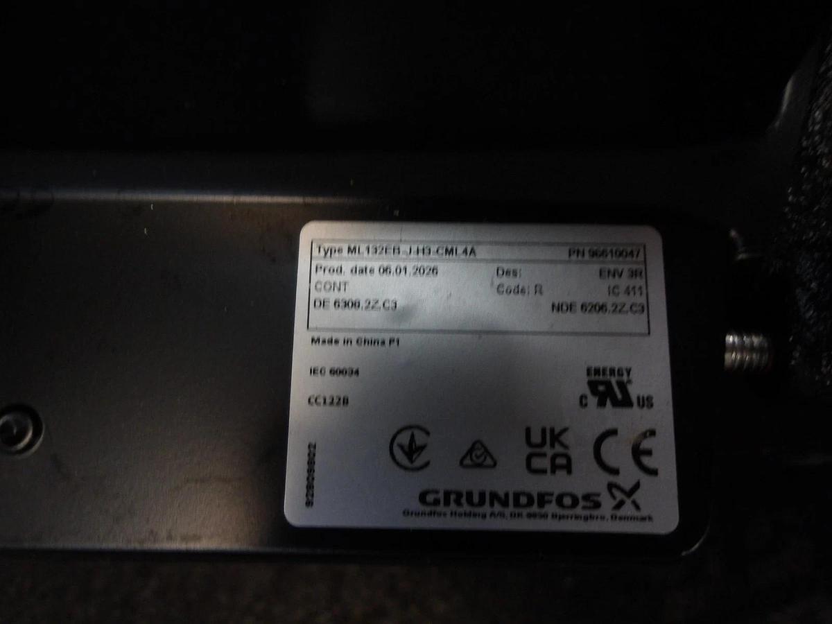 Used GRUNDFOS 2" PUMP, #615957G NEW