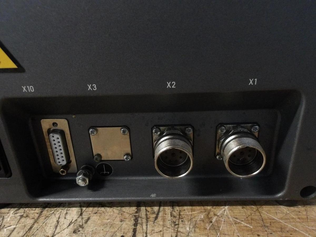 Used HEIDENHAIN PGM246271-07 DISPLAY OPERATOR PANEL, #1301053G PARTS ONLY