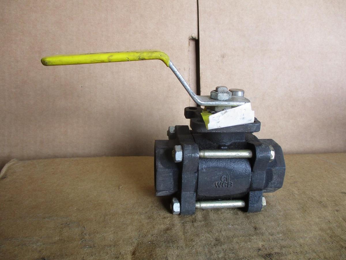 Used APOLLO 1" STEEL BALL VALVE(SOCKET WELD), #416132J NEW
