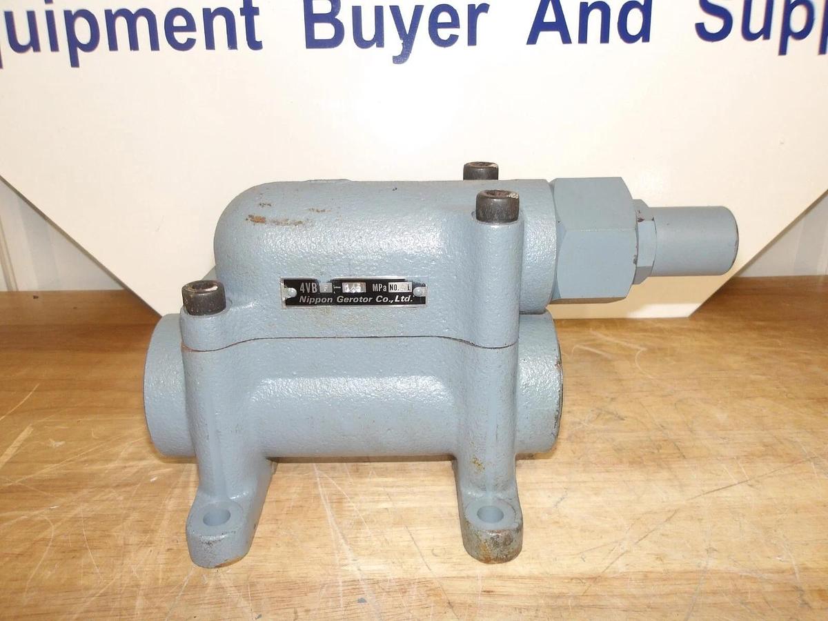 Used NIPPON GEROTOR 1-1/2" TROCHOID PUMP 4VBP-1.5, #4151110G NEW