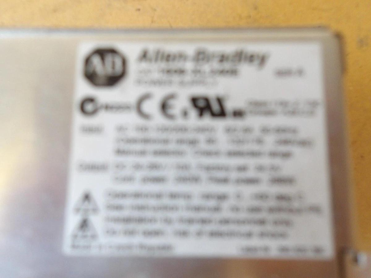 Used ALLEN BRADLEY 1606-XL240E POWER SUPPLY, #614114G USED