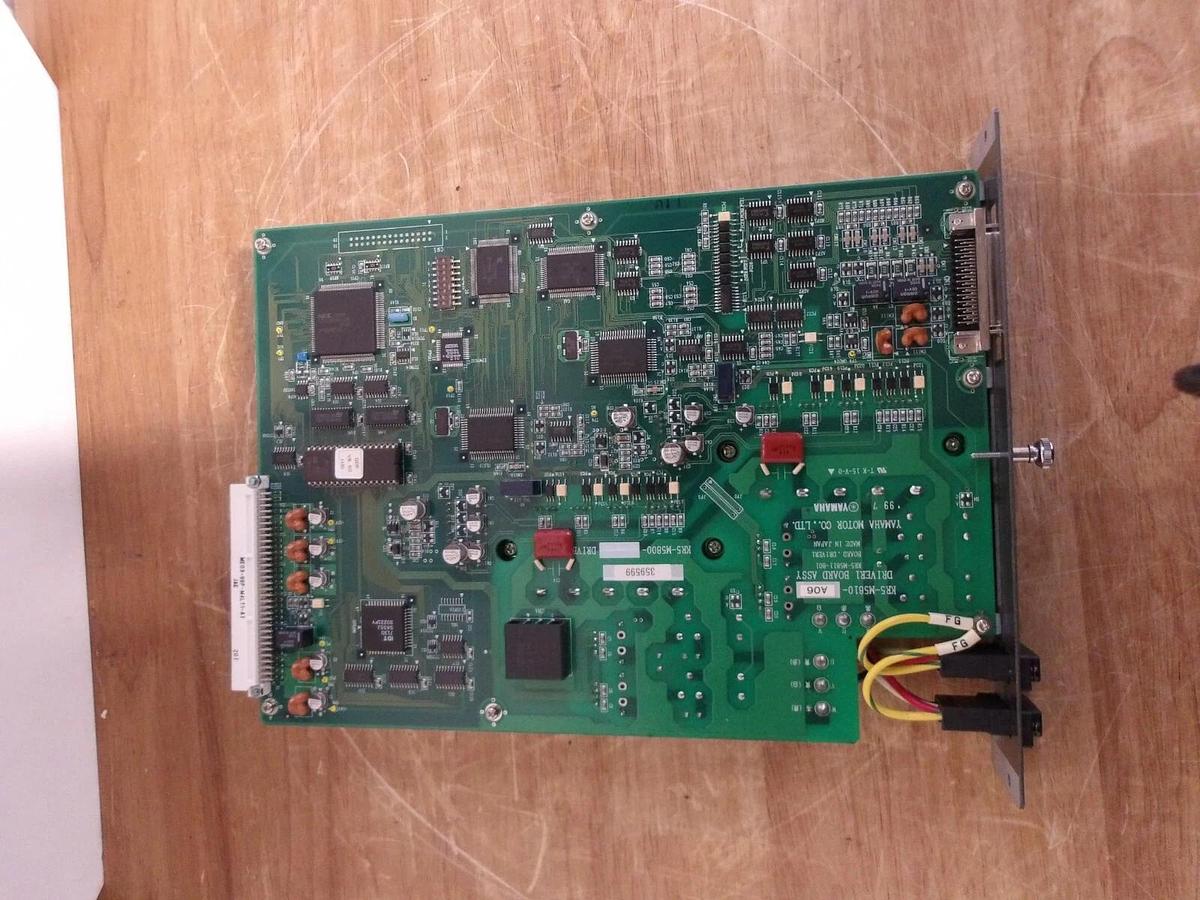 Used YAMAHA KR5-M5810-A06 DRIVER 1 CIRCUIT BOARD #224954G NEW
