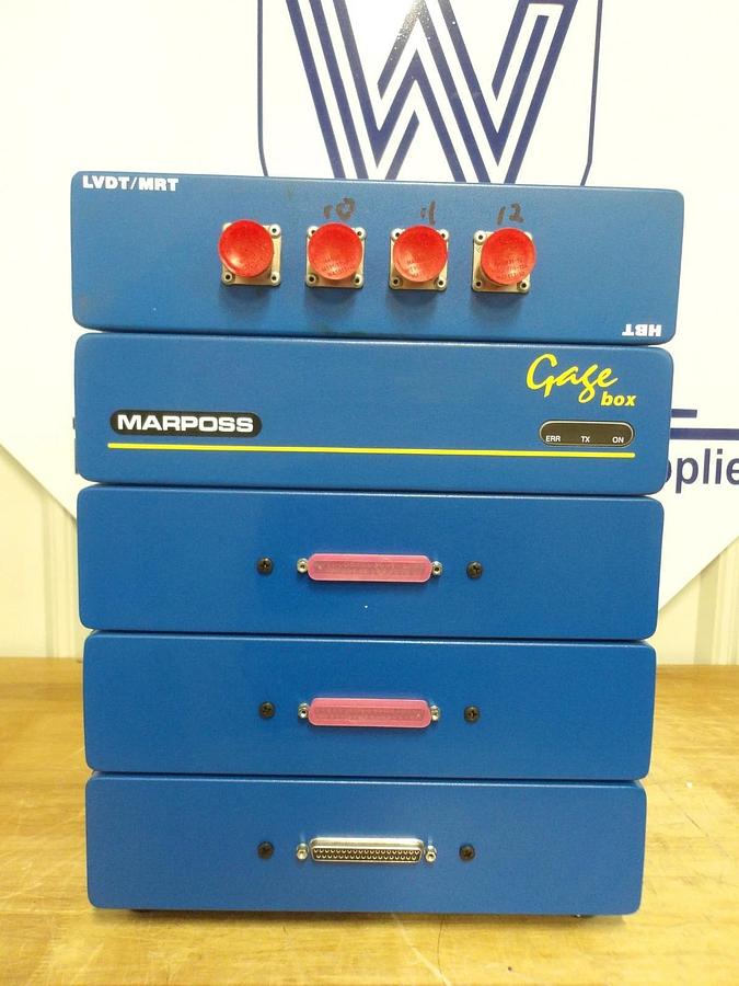 Used MARPOSS 866KABCDHO ACQUISITION SYSTEM GAGE BOX, #415930G USED