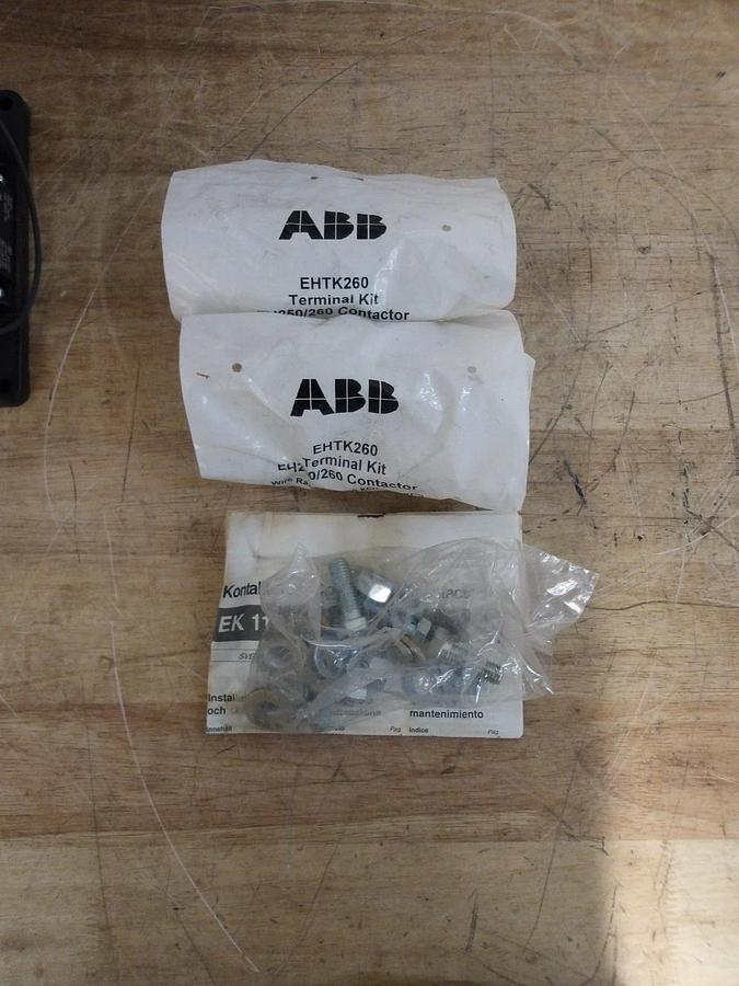 Used ABB EH260 MOTOR CONTACTOR, 300 AMP, 600 V, #521904G NEW