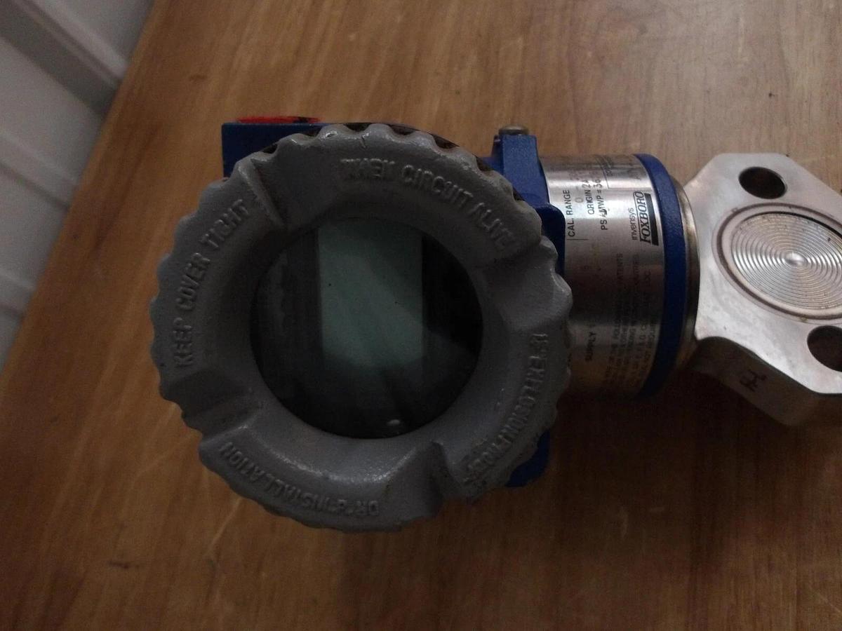 Used FOXBORO 4DP10-ALLB01F-M1 PRESSURE TRANSMITTER, 12.5/42 VDC, #1291145G USED