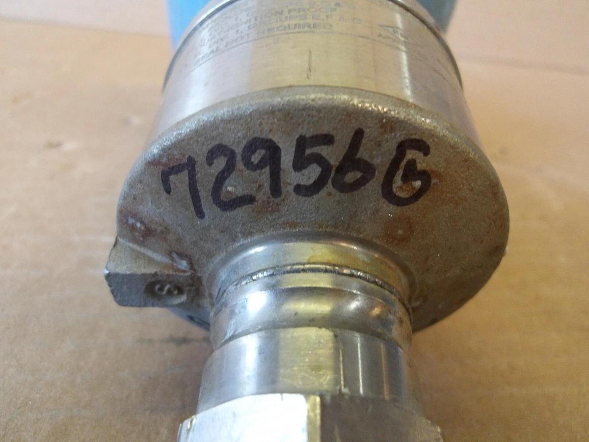 Used ROSEMOUNT 3051 PRESSURE TRANSMITTER, #72956G USED