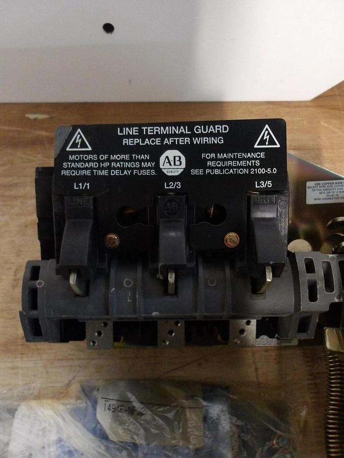 Used ALLEN BRADLEY 30 AMP DISCONNECT SWITCH 1794F-NF30, #321857G NEW