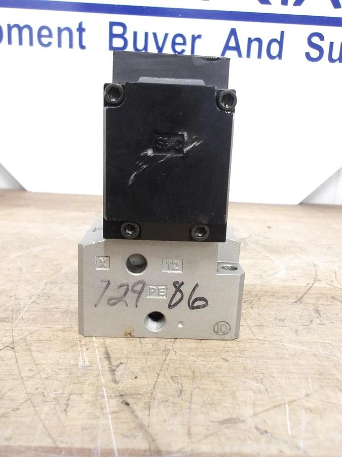Used SMC VFS5100-5FZ PNEUMATIC SOLENOID VALVE, #69108G NEW