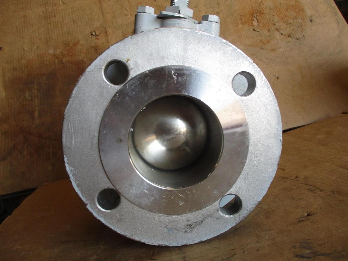 Used TCI 3" STAINLESS BALL VALVE (NO HANDLE) #917151J USED