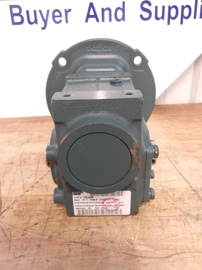 Used DODGE TIGEAR 13Q15H56 SPEED REDUCER, RATIO 15:1, #728 NEW