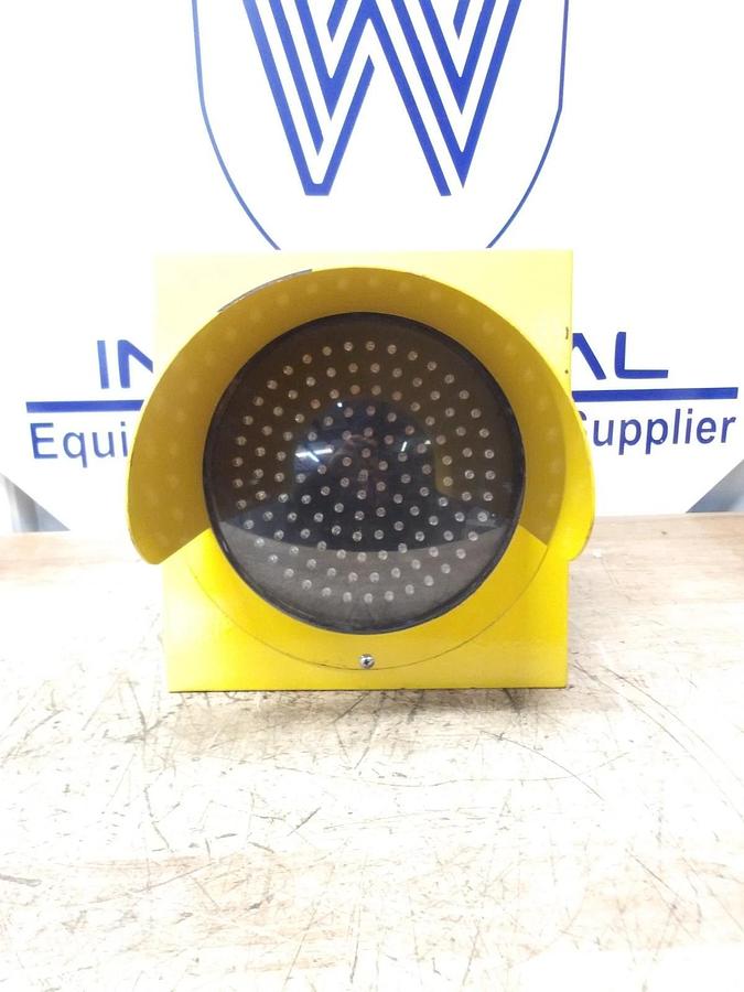 Used LUMASTROBE LX-129-ACV WARNING LIGHT 8", #313115G NEW