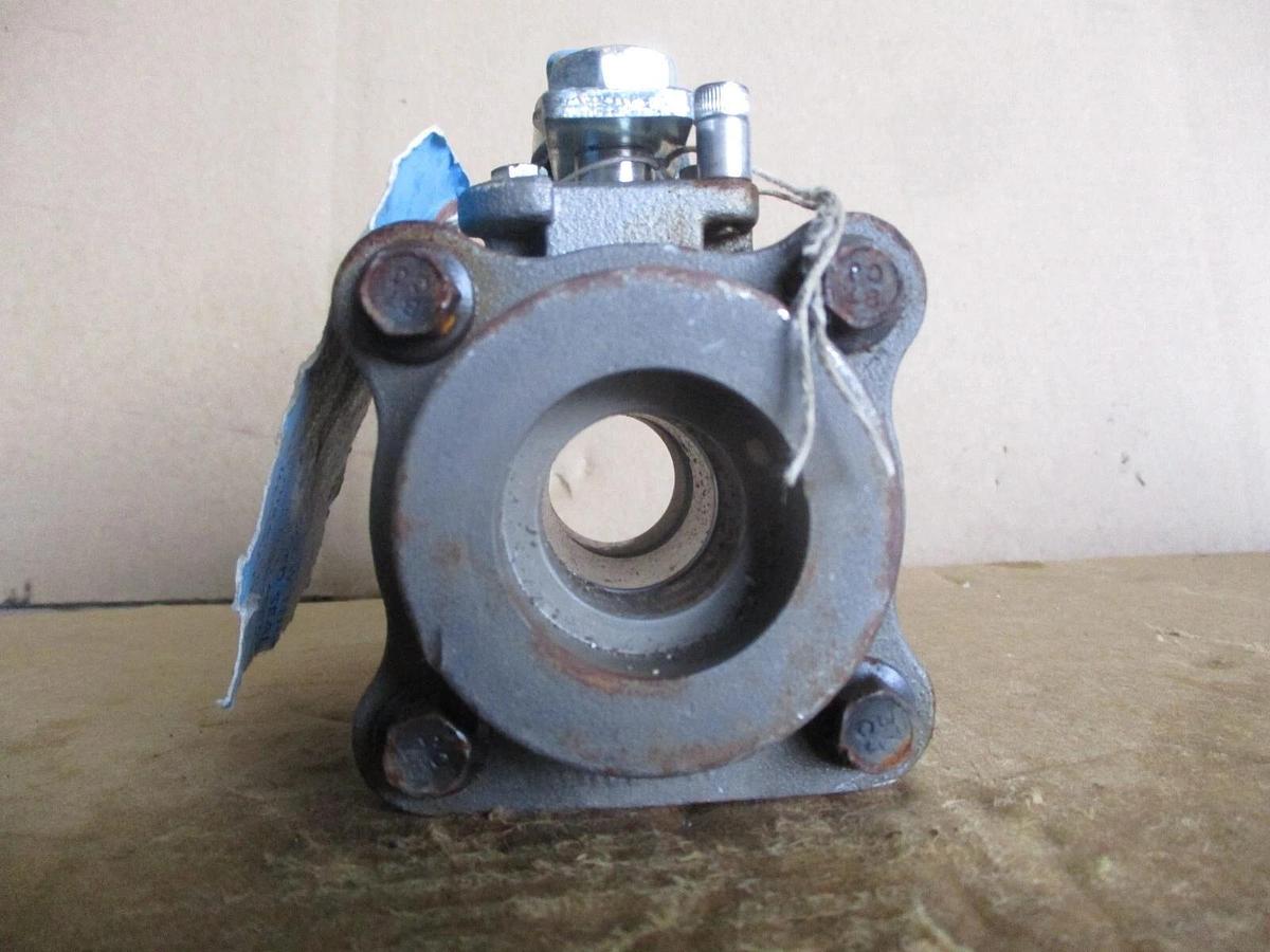 Used JAMESBURY 1" STEEL BUTT-WELD BALL VALVE, #68857J NEW
