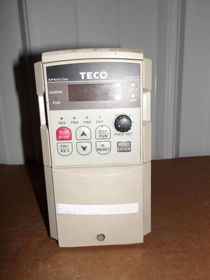 Used TECO JNTHBCBA0001BE-U MOTOR CONTROLLER 1 HP, #1151030G USED