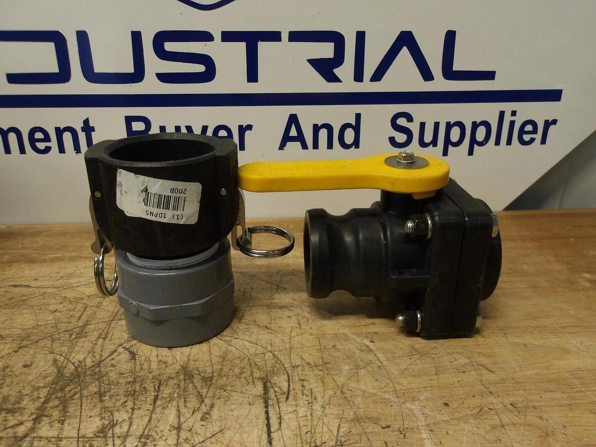 Used BANJO 2" BALL VALVE VSF200, #3161156G NEW