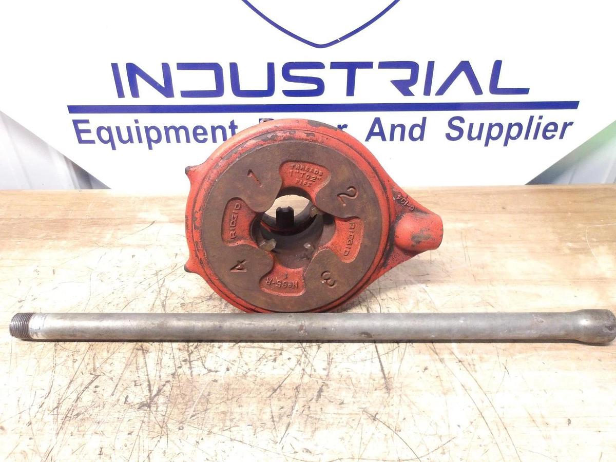Used RIDGID 65-R MANUAL PIPE THREADER (1", 2") #310248G USED