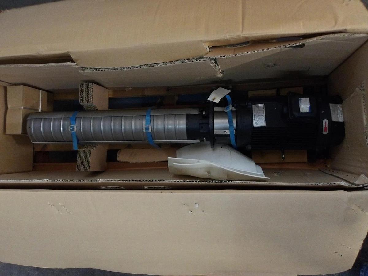 EBARA 2" IMMERSIBLE PUMP 50VTP4 W/ MOTOR 3.7 KW, #616839G NIB