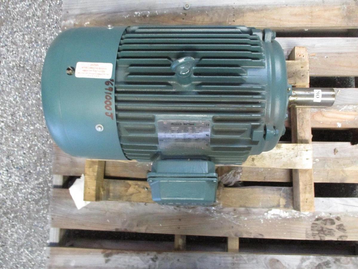 Used LEESON 30 25 HP MOTOR, FR 286T, 1770 1480 RPM, #691000J NEW