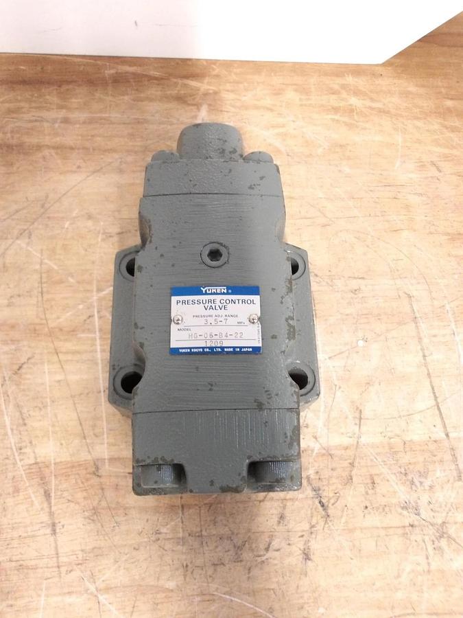 YUKEN HG-06-B4-22-1209 PRESSURE CONTROL VALVE, #5301148G NIB