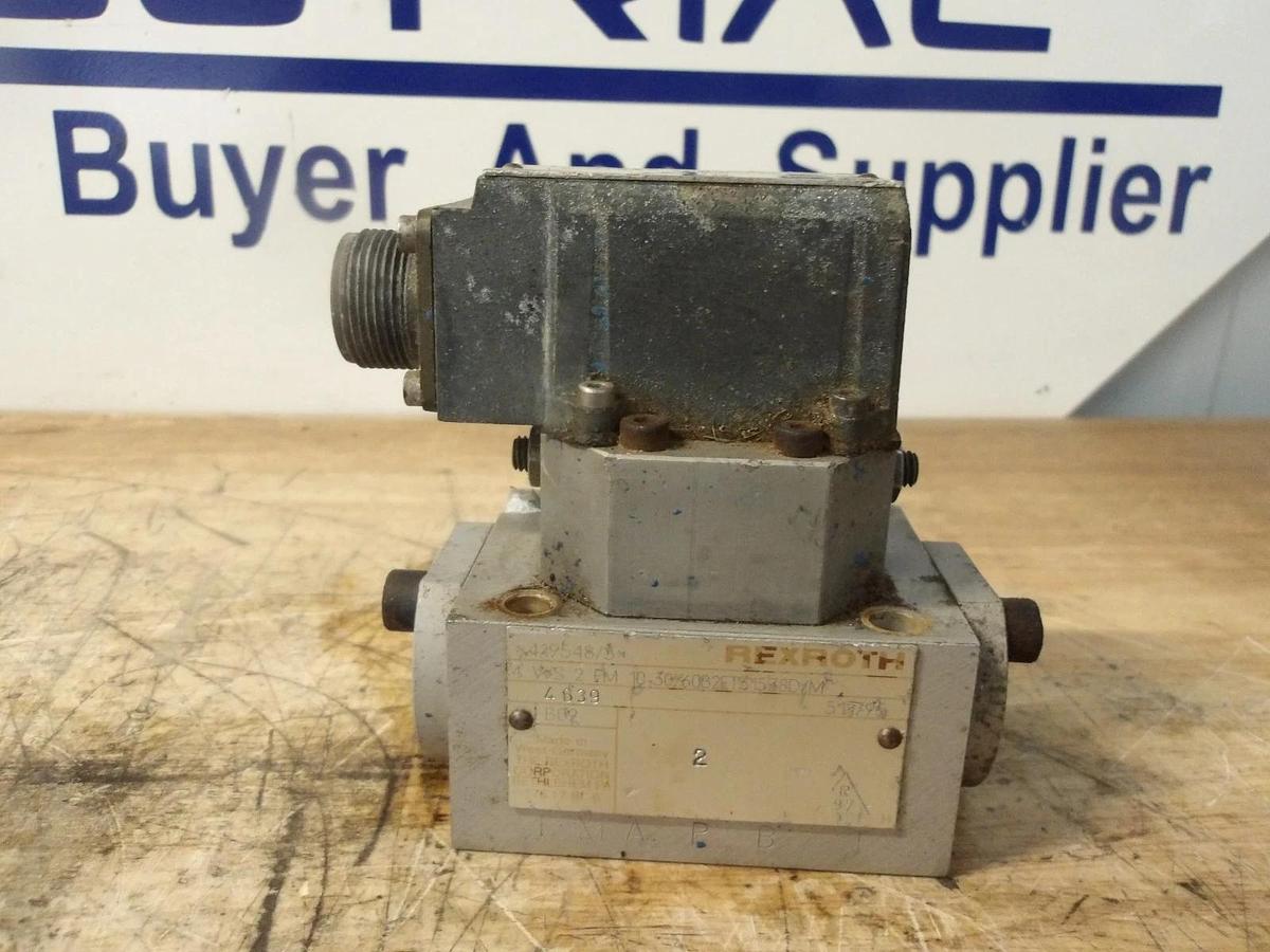 Used REXROTH 4DS1EM2-10/2A315K88 SERVO VALVE, #8141143G USED