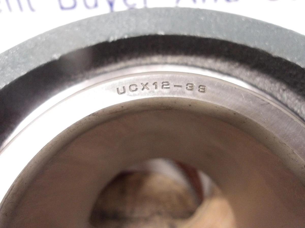 AMI UCPX12-39 PILLOW BLOCK BEARING 2-7/16" BORE, #730230G NIB