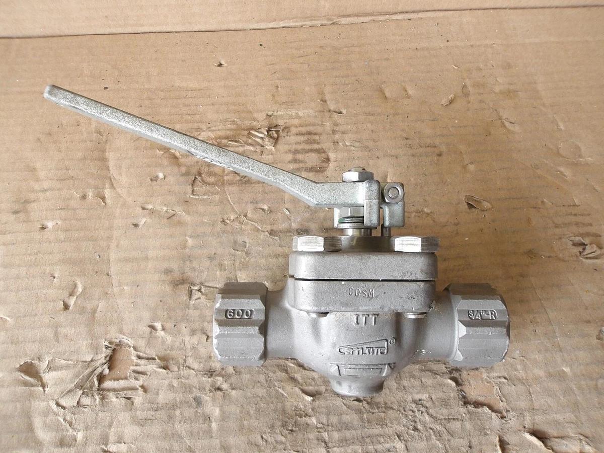 Used ITT 3/4" S/S BALL VALVE, #812232G NEW