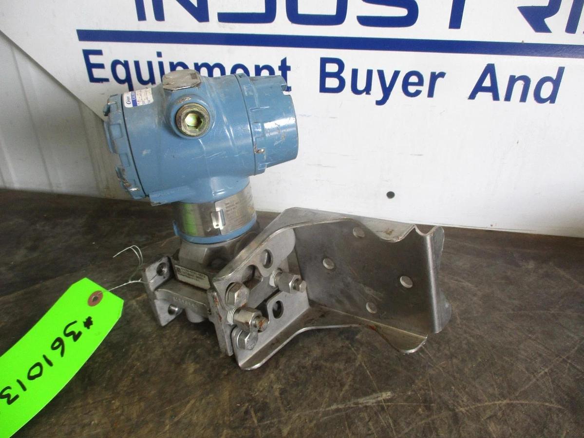 Used ROSEMOUNT 3051C PRESSURE TRANSMITTER, #361013J USED